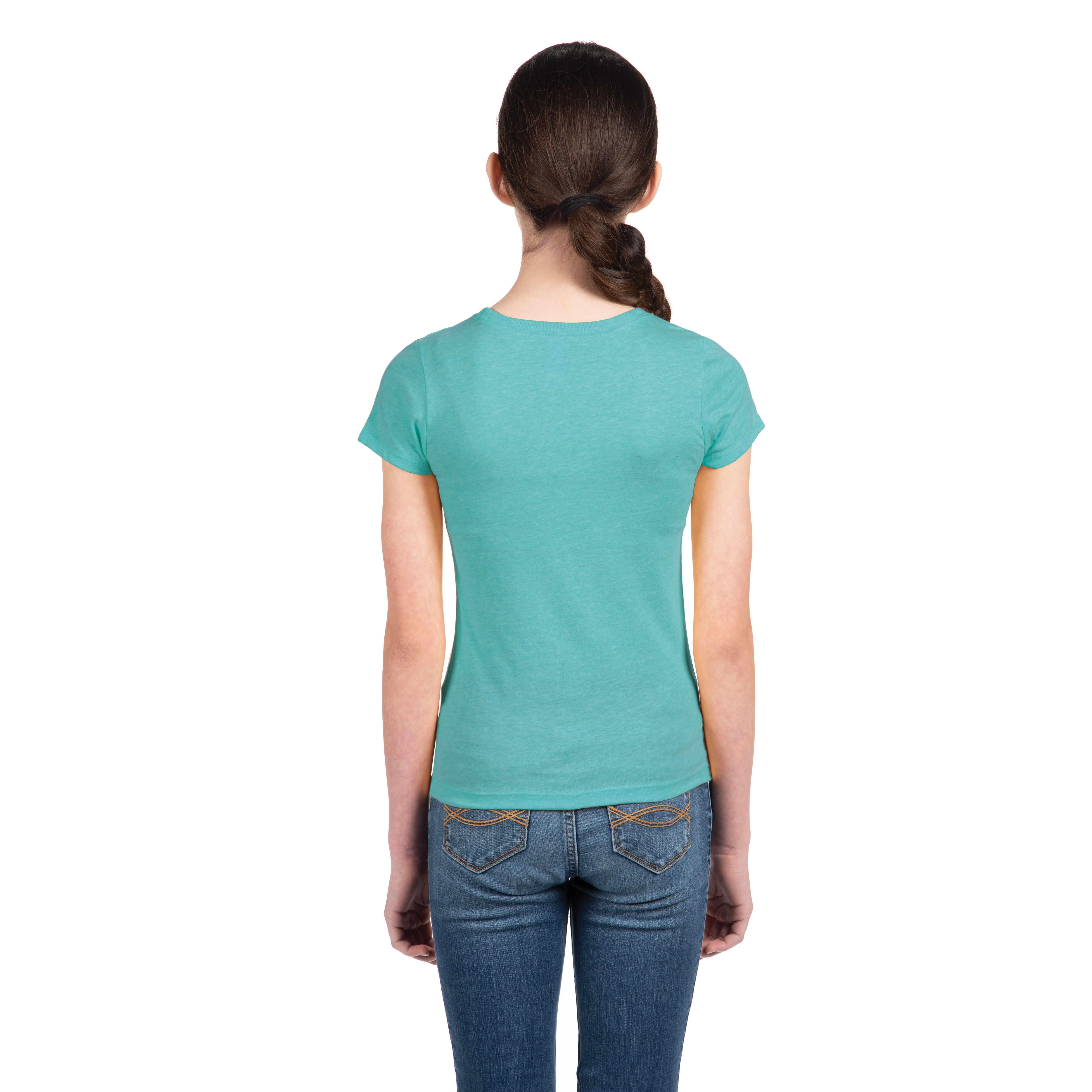 CVC Princess T-Shirt Mint 3712 Next Level Apparel Back View