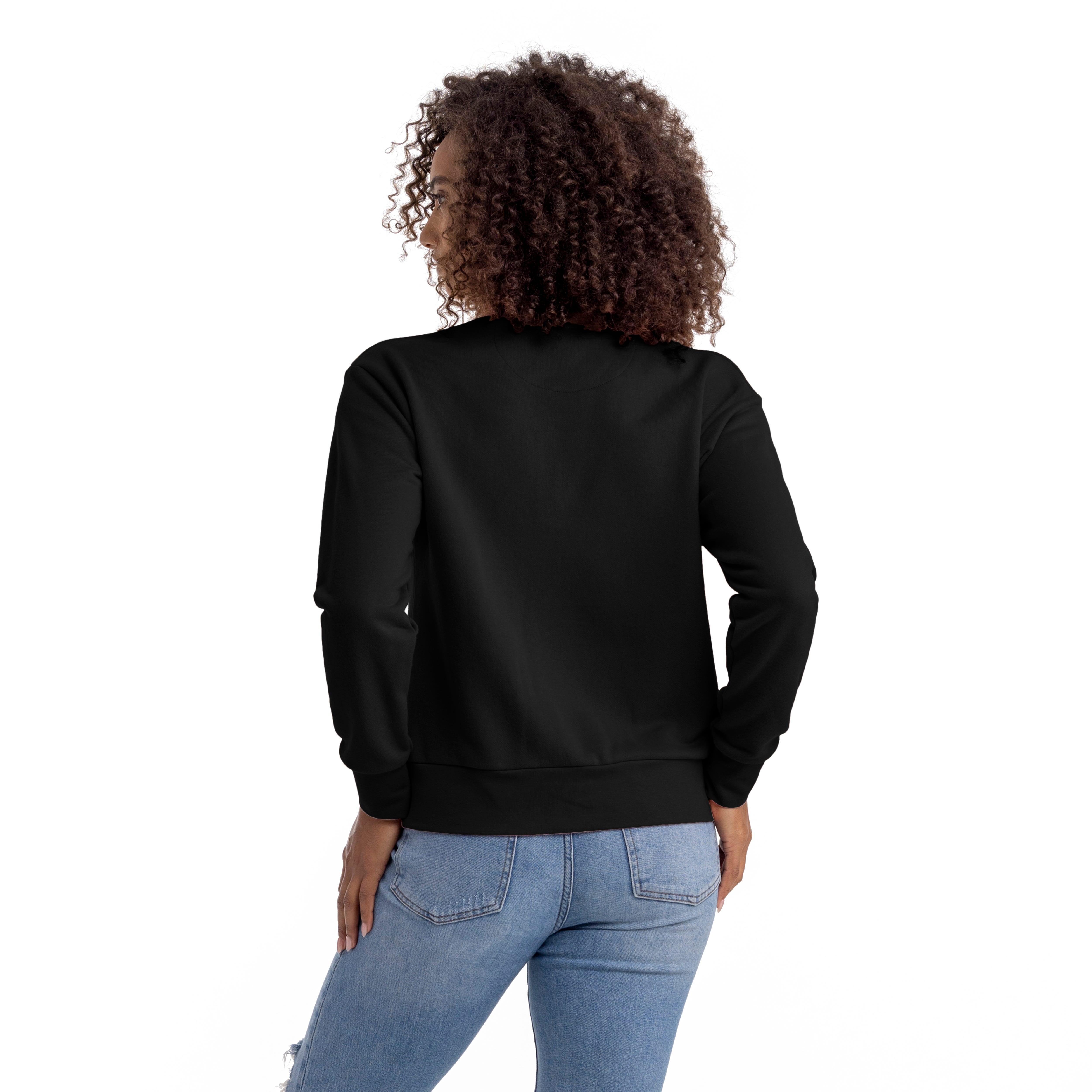 Women's sueded French Terry sweatshirt