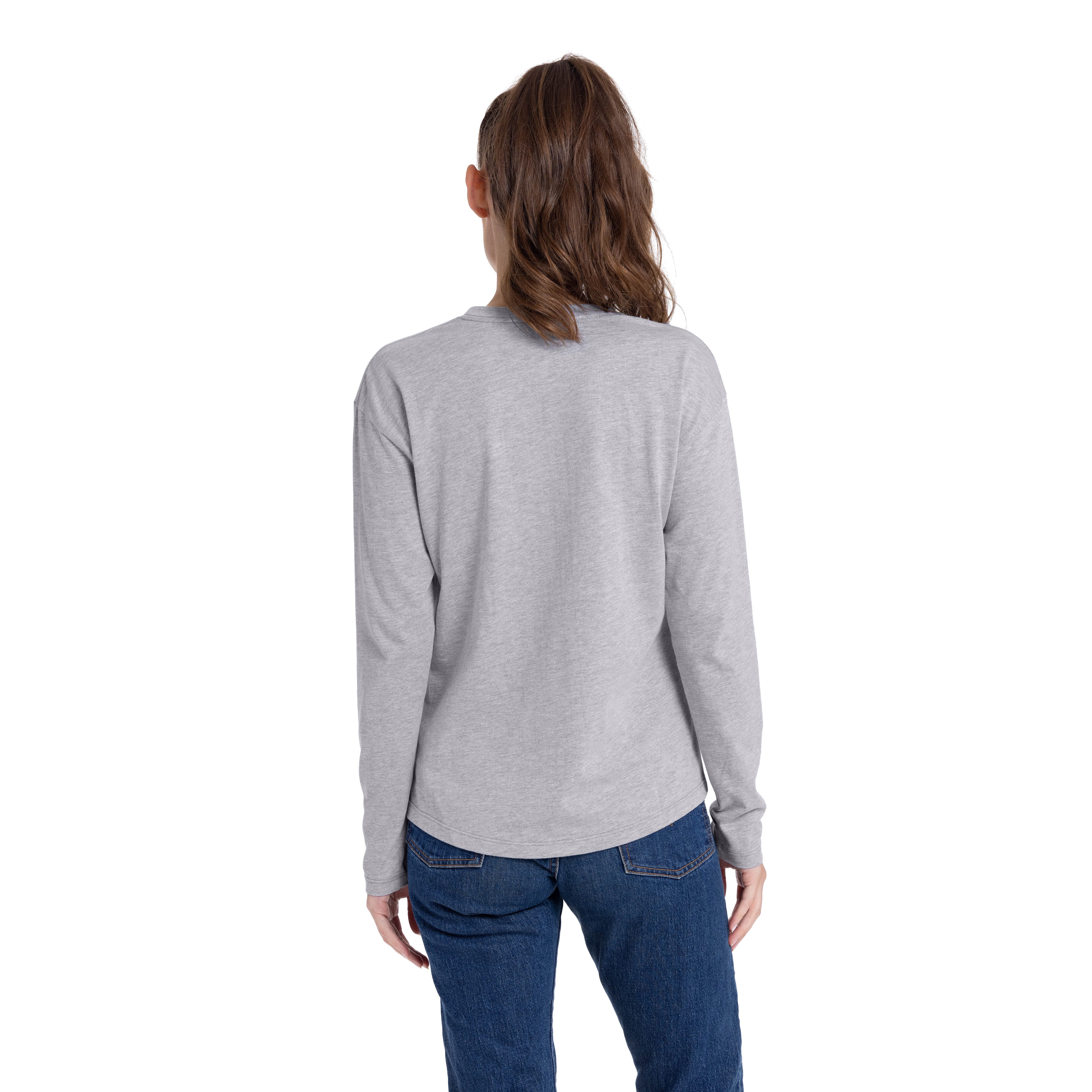 Women's cotton relaxed Long Sleeve T-shirt