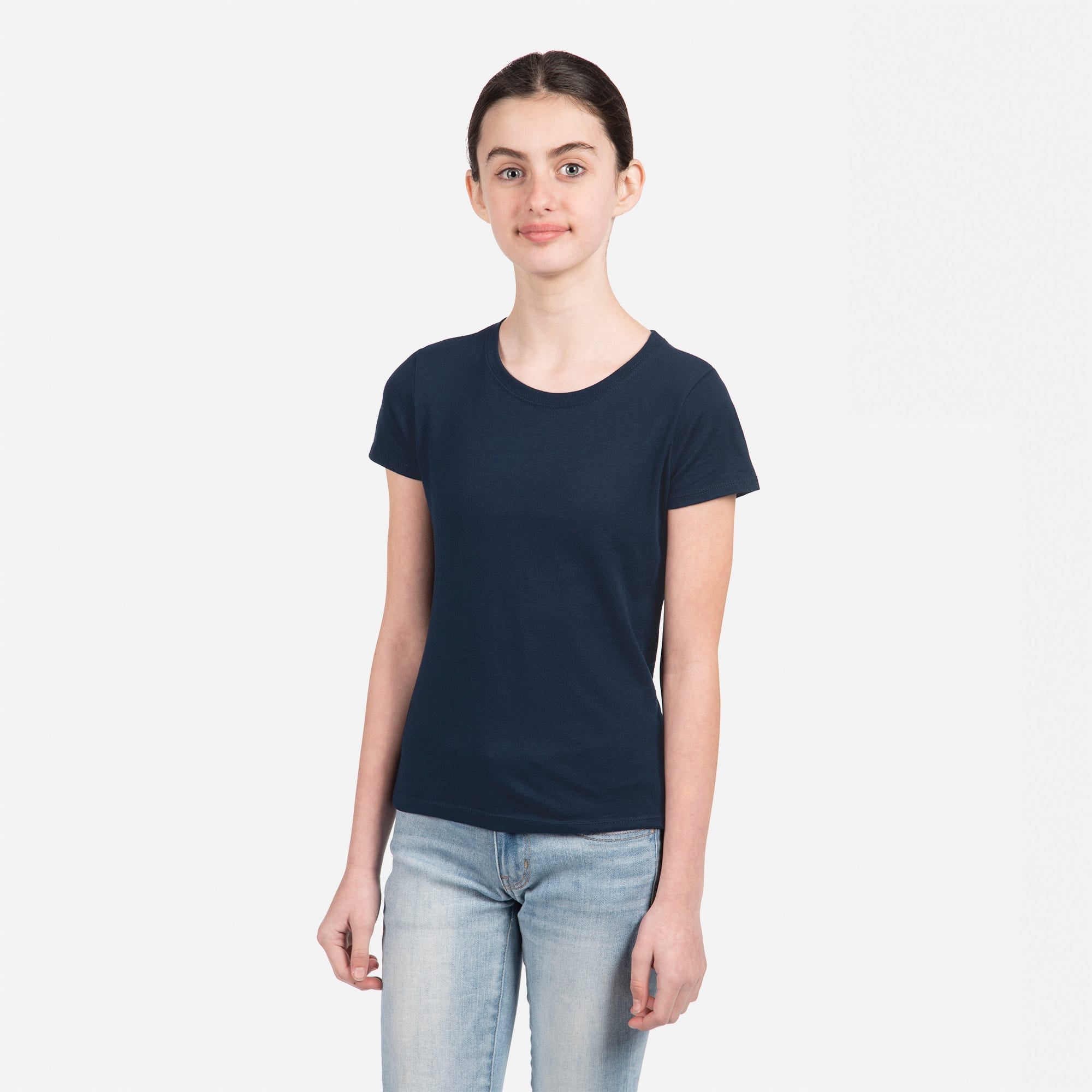 Cotton Princess T-Shirt Midnight Navy 3710 Next Level Apparel