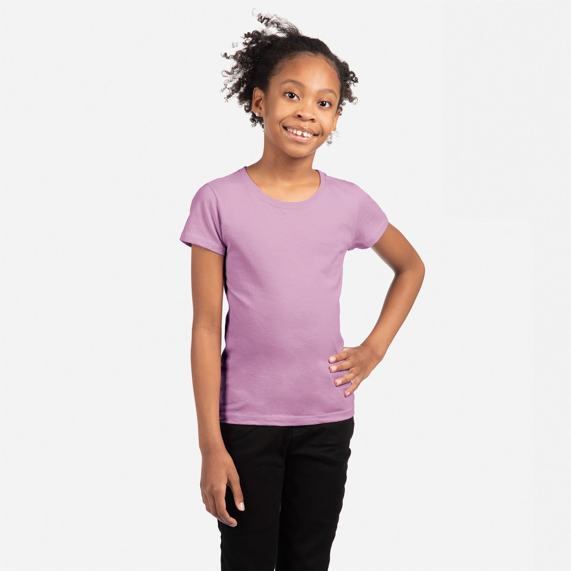 Cotton Princess T-Shirt Lilac 3710 Next Level Apparel