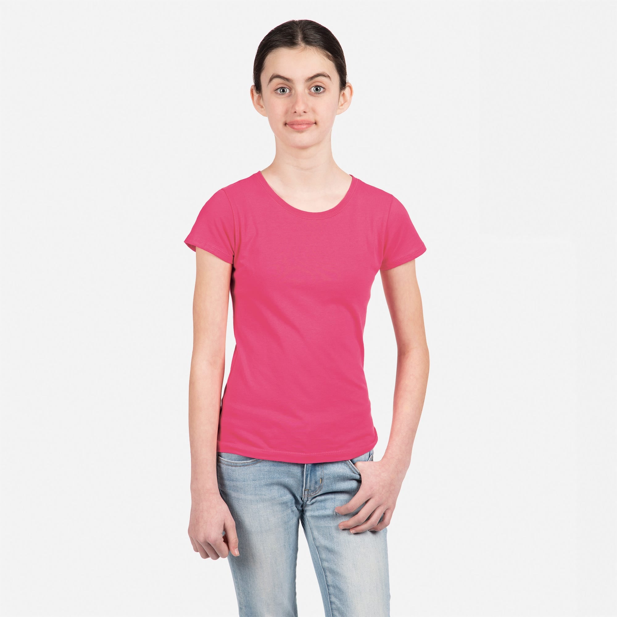 Cotton Princess T-Shirt Raspberry 3710 Next Level Apparel