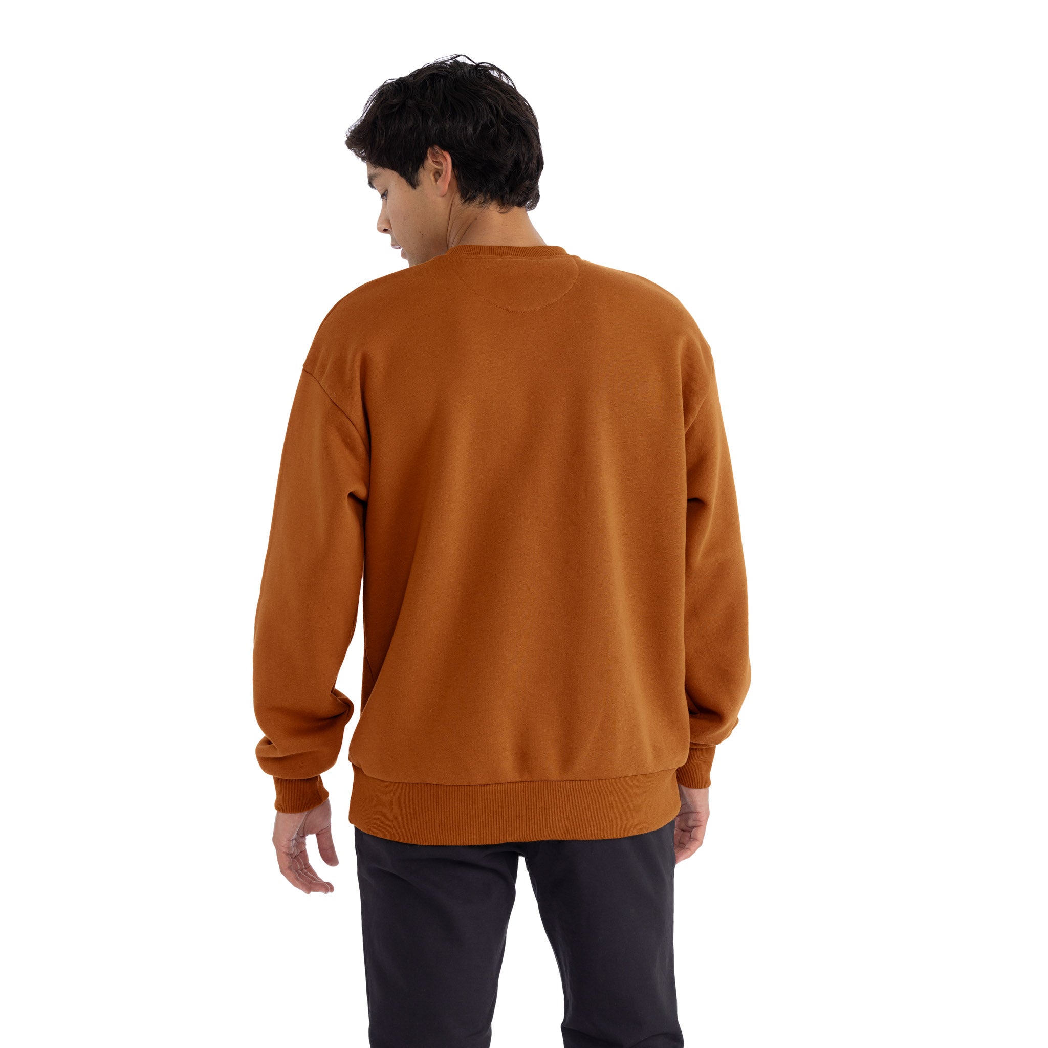 Unisex Heavyweight Sweatshirt Clay 9007 Next Level Apparel Side View