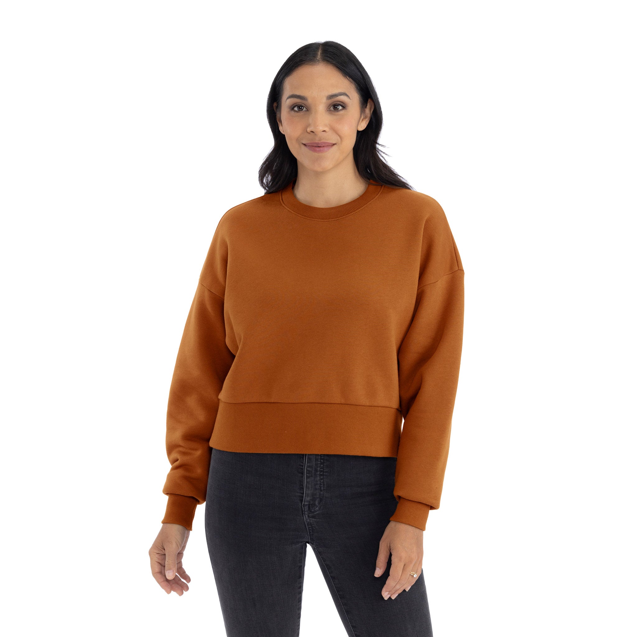 Women's Heavyweight Sweatshirt Clay 9087 Next Level Apparel