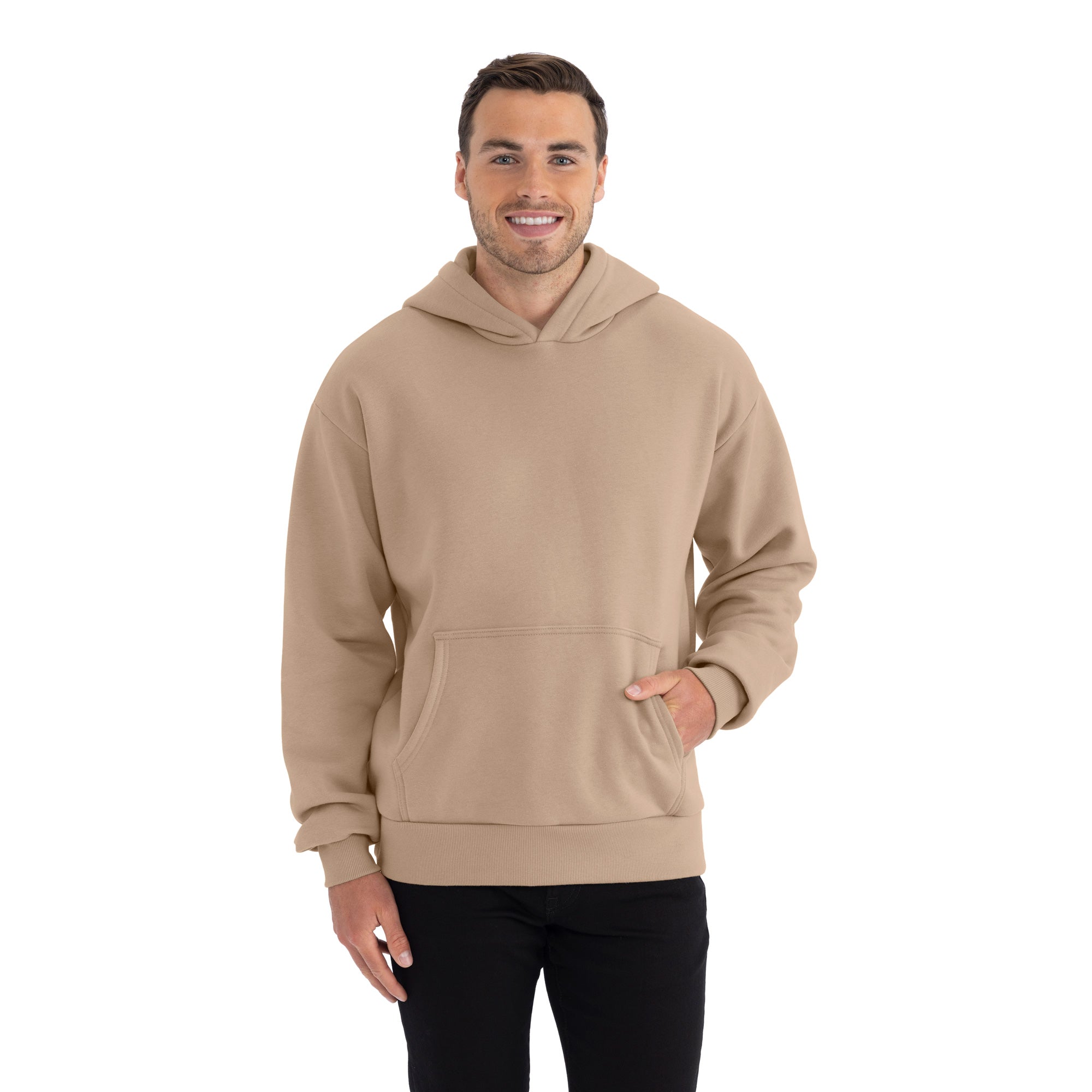 Unisex Heavyweight Pullover Hoodie Tan 9307 Next Level Apparel